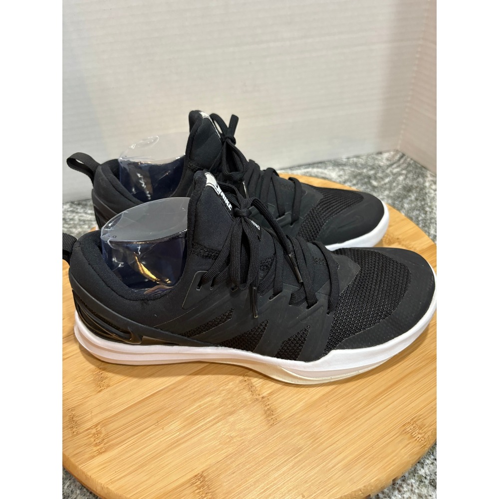 Nike Training Shoes Men's Size‎ 8 Black White Gym Workout Sneakers - Picture 6 of 7